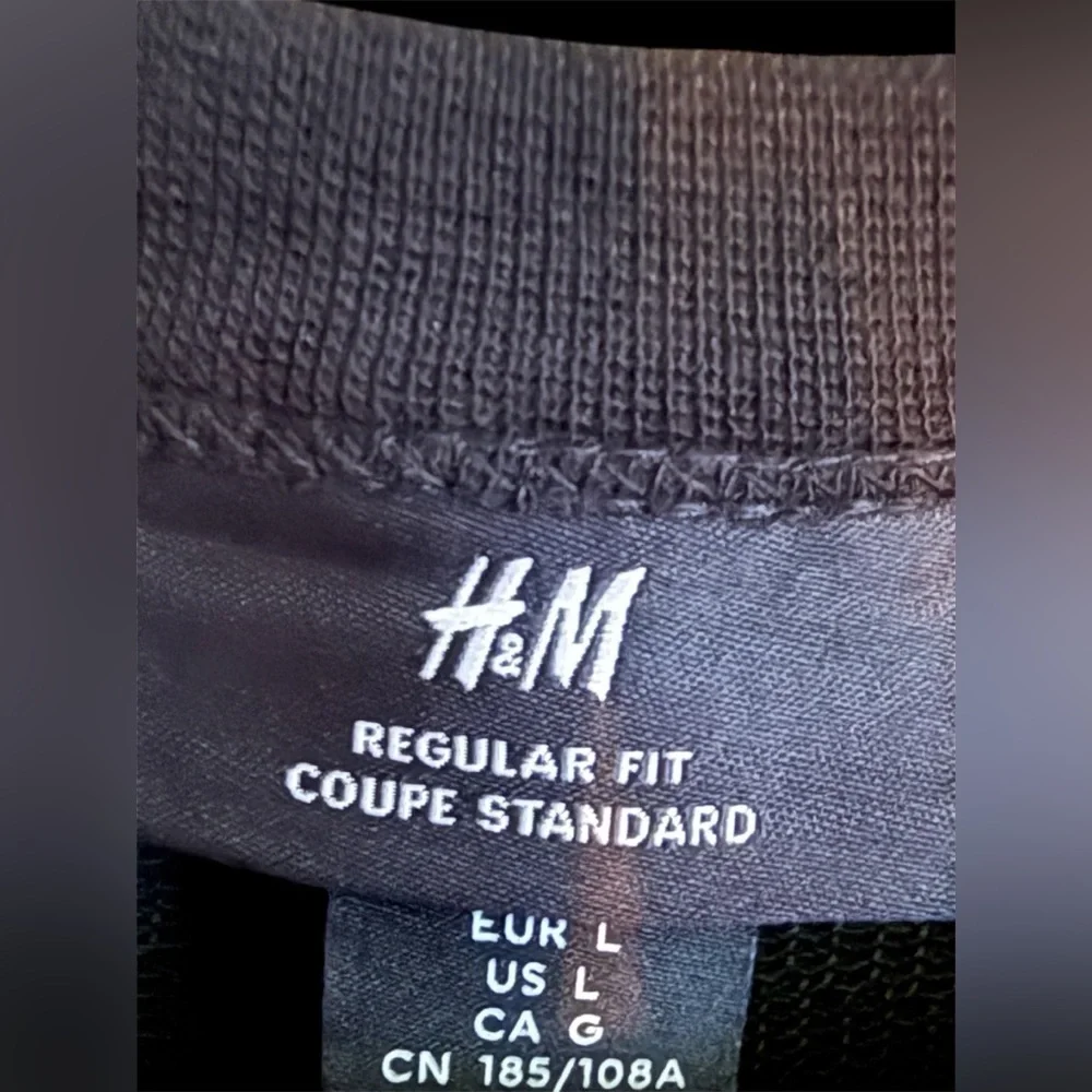 H&M Men's Black Short Sleeve Tee
